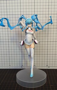 初音ミクレーシングver. レーシングミク 2014 SQ フィギュア　田宮Wマスター塗布 ジャンク 　