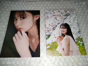 乃木坂46 遠藤さくら 1st写真集「可憐」 特典ポストカード2枚　タワーレコード購入特典 封入特典　タワレコ　