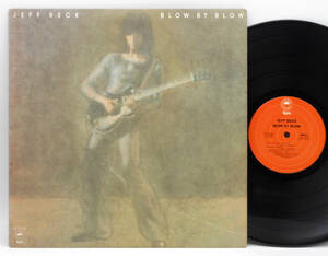 ★良盤 US ORIG LP★JEFF BECK/Blow By Blow 1975年 初回橙ラベル 音圧＆音抜最高 全ギタリスト必聴 金字塔 YARDBIRDS Pro.GEORGE MARTIN