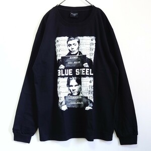 mサイズ　海外ドラマ　スーパーナチュラル　ブラック　black ロンt　ロングスリーブ　長袖tシャツ　ロンT 　ディーン　サム 