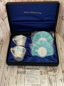 【希少品・レア】 ディズニー　80周年記念　UCC特製　カップ&ソーサー