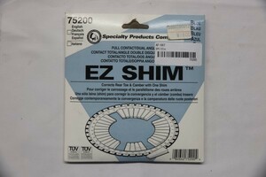 SPC EZシム ブルー (トーションビームアクスル調整用 2枚入り) 75200