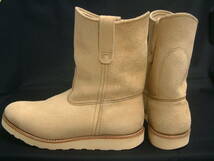 ●廃盤 9E 8168 9”PECOS Red Wing HAWTHORNE “ABILENE” ROUGHOUT レッドウイング スエード ペコス ブーツ Red Wing June 2008 _画像3