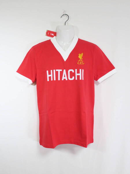 リバプール 復刻 ユニフォーム M Liverpool リヴァプール オフィシャル サッカー シャツ HITACHI レトロ