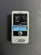 electro-harmonix nano Holy Grail ナノホーリーグレイル エレクトロハーモニクス エレハモ リバーブ エコー ディレイ ギターエフェクター_画像1