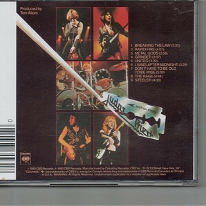 【送料無料】ジューダス・プリースト /Judas Priest - British Steel【超音波洗浄/UV光照射/消磁/etc.】'80sメタル名盤/Metal Godsの画像2