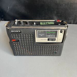 C54 60サイズ発送　 SONY ICF-5400 ソニー スカイセンサー FM/SW/MW 3バンド ラジオ アンティークラジオ レトロ