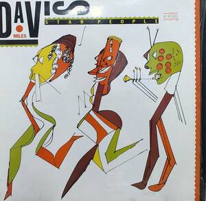 匿名・送料無料！　マイルス・デイヴィス/ Miles Davis　LP　「スター・ピープル/Star People」