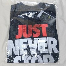 新品 Lサイズ★ナイキ 半袖Tシャツ ブラック 黒色 NBA NIKE スニーカー ナイキ バスケット ダンスウェア JUST DO IT ビッグサイズ メンズ_画像2