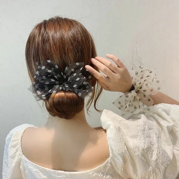 女性用の伸縮性のある弓とヘアバンド,結び目を作るためのヘアバンド