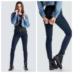 【美脚】Levi'sリーバイス711AsiaスキニーデニムパンツW25