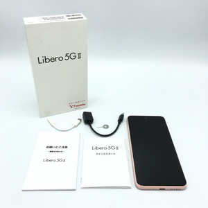 【中古】【Y!mobile】○Libero 5G II (A103ZT)/A/ピンク/SIMロックなし[240066115468]