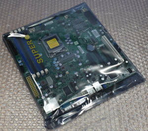 (送料無料) 未使用品 Supermicro X8SIL-F (MBD-X8SIL-F-B) Intel 3420 LGA1156 MicroATX DDR3 UDIMM(ECC) RDIMM対応 (管:SM01 x3s