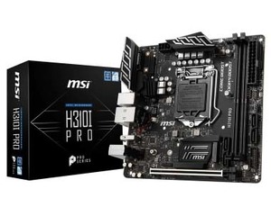(国内発送/未使用品) MSI H310I PRO Intel H310 Chipset/LGA1151 (第8世代CPU対応) Mini ITX Mini-ITX (管:MX01 x2s
