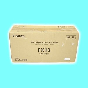 純正 CANON キヤノン トナーカートリッジ FX13 L4800用 【送料無料! 未使用!! 純正!!! 保証あり!!!! お買い得!!!!!】 NO.3872