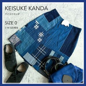 新品未使用【keisuke kanda】ケイスケカンダ パッチワーク スカート