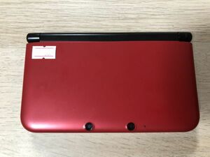 3DS LL 本体 RED×BLACK レッド×ブラック 動作確認済み 【管理 16304】【B】