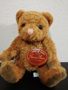 【未使用】テディベア ぬいぐるみ ファースト タグ付き くま BEAR　③