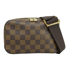 ルイヴィトン LOUIS VUITTON ダミエ ジェロニモス ボディバッグ エベヌ N51994 中古 新入荷 LV1431_画像1