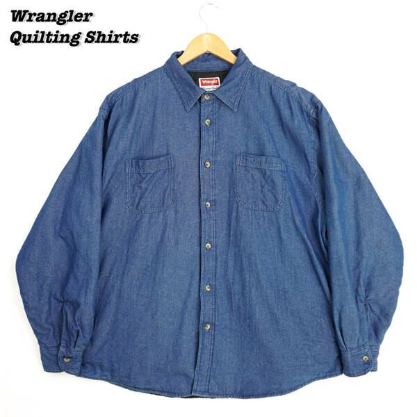 Wrangler Quilting Denim Shirts 304066 ラングラー キルティングデニムシャツ デニムシャツ シャツジャケット