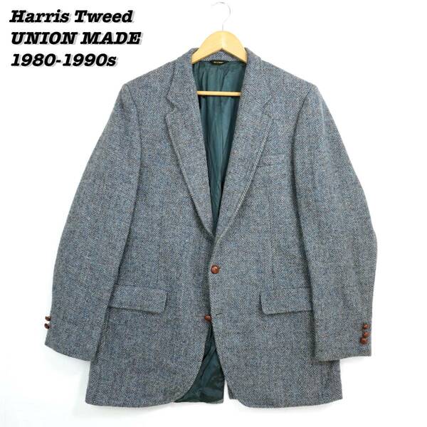 Harris Tweed Jacket 1980s 1990s 304070 UNIONMADE ハリスツイード ツイードジャケット 1980年代 1990年代 ユニオンメイド