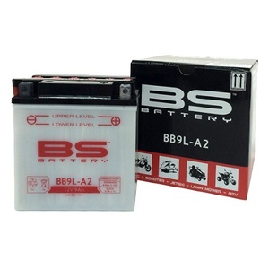 BSバッテリー(ビーエスバッテリー) バイク バッテリー BB9L-A2 (YB9L-A2互換) 液別 開放型バッテリー