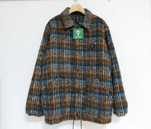  free shipping regular price 6.4 ten thousand new goods South2 West8 cotton inside coach jacket S check shaggy made in Japan sa light two waist eitoS2W8