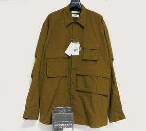 送料無料 定価2.8万 新品 JOURNAL STANDARD LASKA 空調服 シャツ L キャメル ジャーナルスタンダード ファン ジャケット