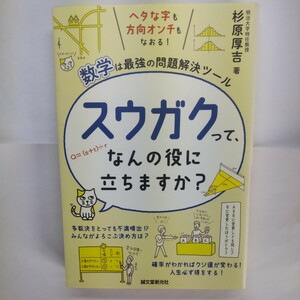 スウガクって、なんの役に立ちますか？　ヘタな字も方向オンチもなおる！数学は最強の問題解決ツール 杉原厚吉／著