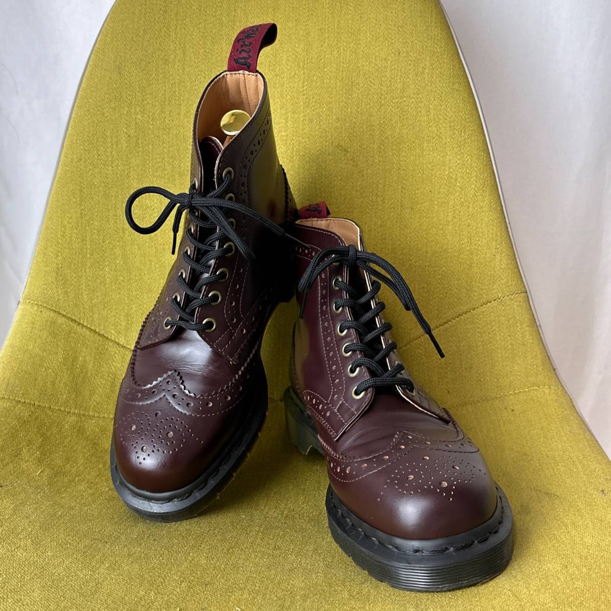 年最新Yahoo!オークション  dr martens ウイングチップの中古品