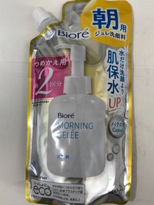 Biore ビオレ モーニングジュレ 朝用ジュレ洗顔料 つめかえ用 160ml