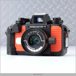 1円～ NIKONOS V 後期型/NIKKOR 35mm 1:2.5 美品でおススメ！！ シャッター速度チェック済み オレンジ ニコノス 5型 【6】