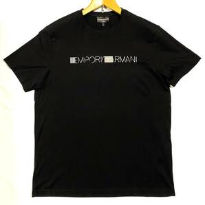 ★EMPORIO ARMANI エンポリオアルマーニ 半袖Tシャツ 黒★サイズ L★の画像1