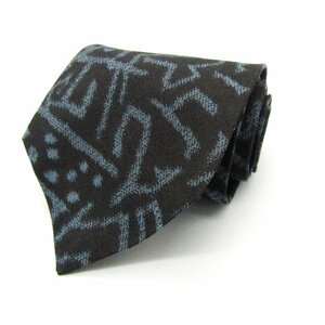  I m Pro duct brand necktie total pattern geometrical pattern silk made in Japan men's gray im product