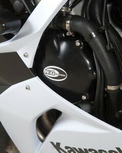 R&G KAWASAKI ZX-6R(09-12)/ZX-6R(636)(13-)用左側エンジンケースカバー ECC0035BK