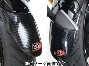 R&G KAWASAKI GPZ900R/GPZ900R用フロントフェンダーエクステンダー カーボン柄 FERG0151CL
