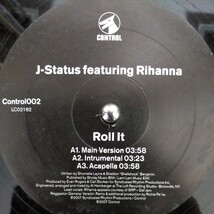 12inch ヨーロッパ盤/J-STATUS ROLL IT_画像2