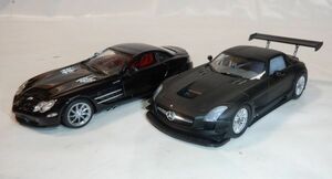 HCT39w02★MINICAMPS★ミニチャンプス★PMA★メルセデスベンツ★★SLRマクラーレン★★SLS AMG GT3★2台セット★迅速発送★送料安い★