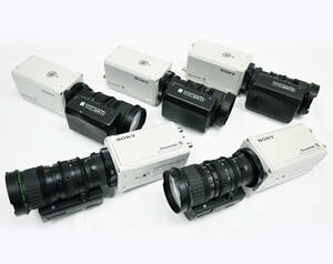 H512●SONY ソニー 3CCD COLOR VIDEO CAMERA カラー ビデオ カメラ DXC -990 / ZOOM LENS FUJINON-TV・Z VCL-0716BXA 5台 まとめてセット