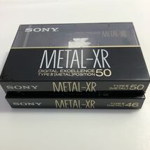 カセットテープ メタルテープ SONY METAL XR 46分1本・50分1本_画像3