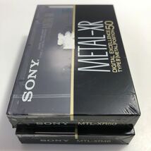 カセットテープ メタルテープ SONY METAL XR 46分1本・50分1本_画像5