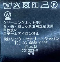 極美品 theory セオリー ジャンパースカート ノースリーブワンピ ドレス Vネック ブラック 黒 sizeS シンプル 上品 カジュアル スリット_画像8