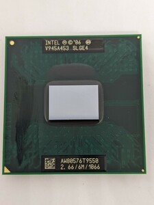 Intel Core2Duo T9550 Socket P ２コア 2.67GHz 6MB 35W モバイル用CPU