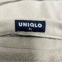 ★UNIQLO ユニクロ★ジャケット フリース リバーシブル アウター 上着 ジップアップ 防寒 長袖 秋冬 ブラウン/ベージュ サイズXL /TT6572_画像8