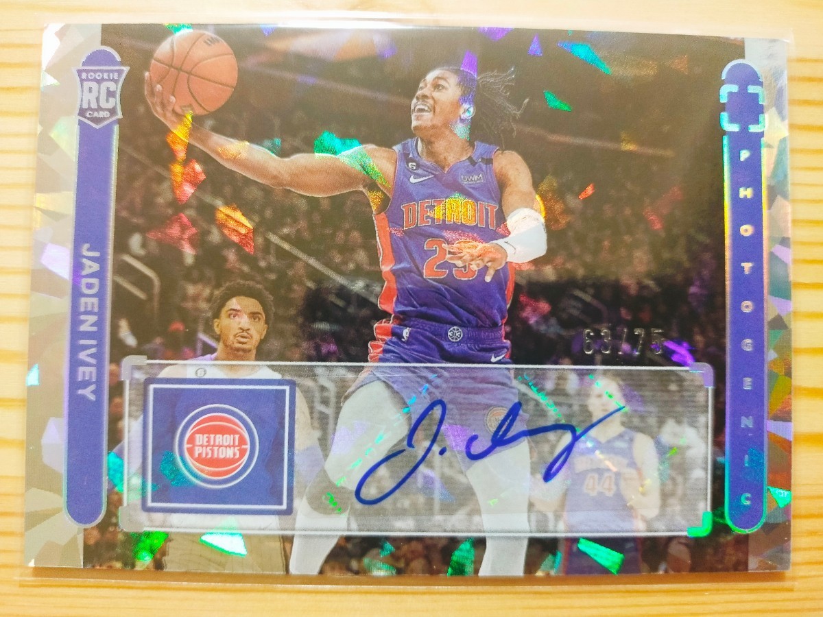 Jaden Ivey RC NBA Panini 直筆サイン カード アイビーf-