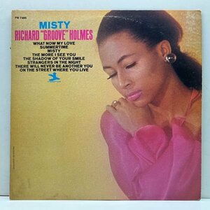 美盤!! オリジナル MONO NJ紺ラベ VANGELDER刻印 RICHARD GROOVE HOLMES Misty ('65 Prestige) w/ Gene Edwards, George Randall