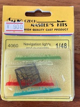 1/48 CMK 4060 Navigation Lights and Gunsights ナヒゲーションライト＆ガンサイト 未使用 送料無料_画像1