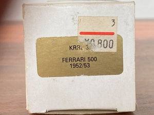 1/43 K&R Replicas KRRL3 FERRARI フェラーリ 500 1952/53 メタルキット パーツ不足 送料無料 ●