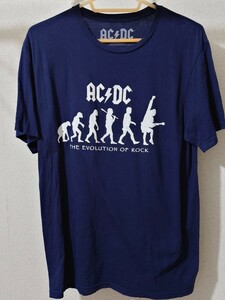 オフィシャル 古着 ユーズド 半袖 ロック バンド Tシャツ AC/DC