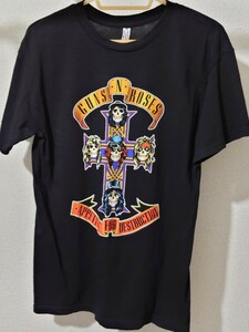 オフィシャル 古着 ユーズド 半袖 ロック バンド Tシャツ GUNS N' ROSES ガンズ・アンド・ローゼズ 